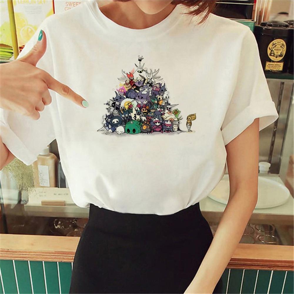 Hollow Knight Tee women manga t shirt girl comic clothes
