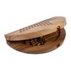 Jeu de société en bois - ENGELHART - Engelhart - XL 32 cm - Plateau pliable coffret - 60 pions multicolores