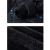 Kurtka Parker 11XL Plus Fat Extra Large Size męska, średniej długości, luźna, swobodna, ciepła i wiatroszczelna, plus aksamitna, gruba, z kapturem i ociepleniem