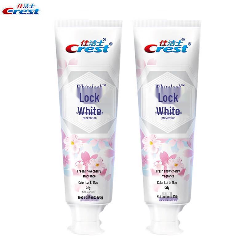 

Crest Fresh Cherry Blossom Toothpaste