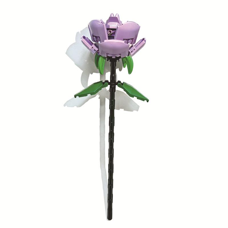 Goddess Festival Rose Building Blocks: DIY Handmade Flower Arrangement Kit with 38 Preserved Flowers