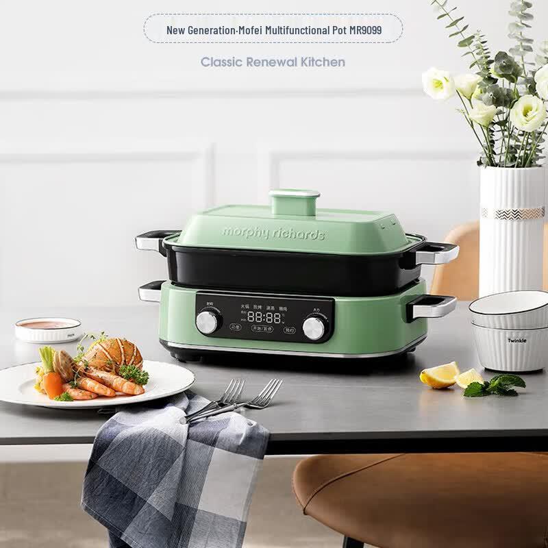 Morphy Richards MR9099 5L Multifunction Electric Cooker CN plug (adapter included)