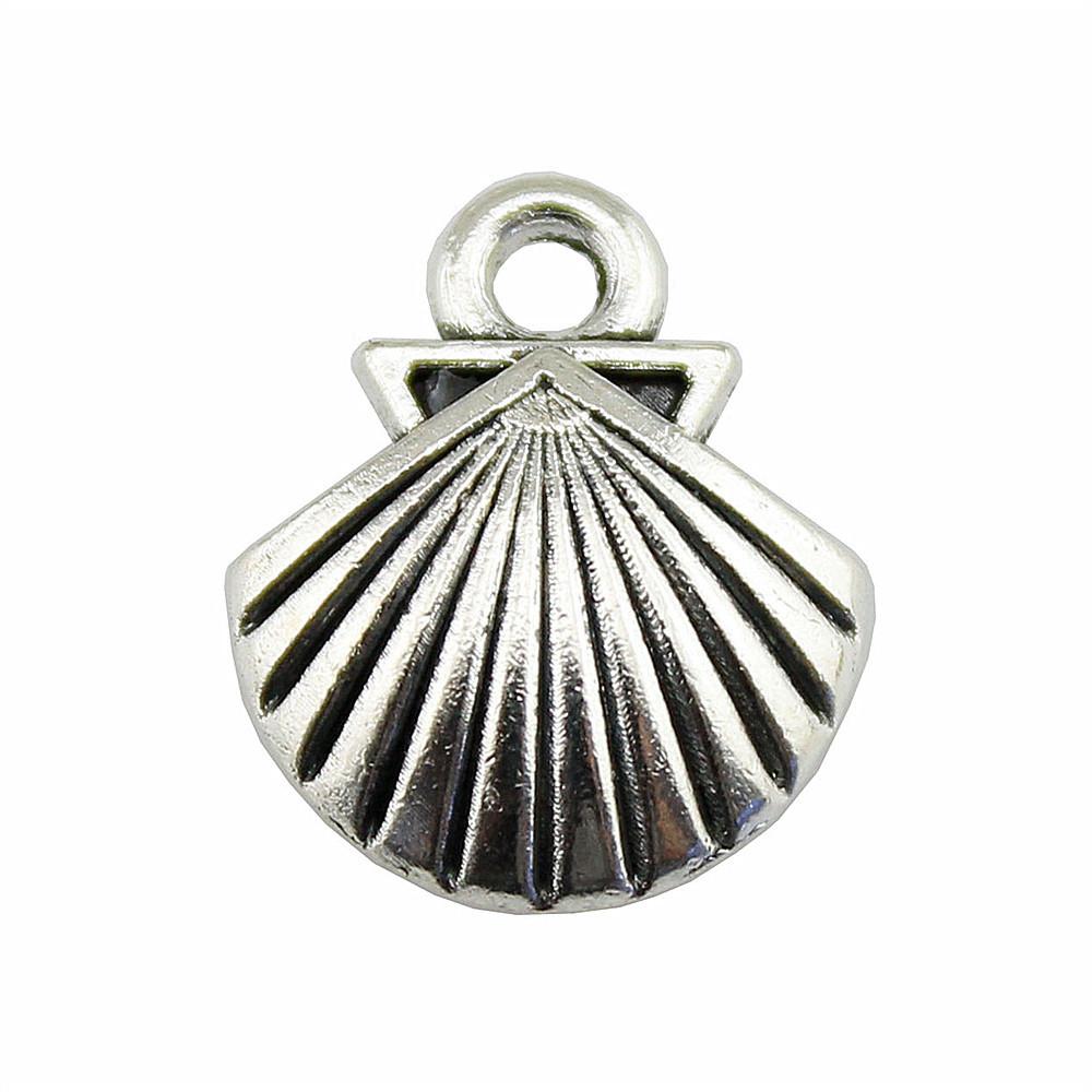 Shell Charms Multi Color Alloy Pendants For Beach Themed DIY Jewelry Accessories