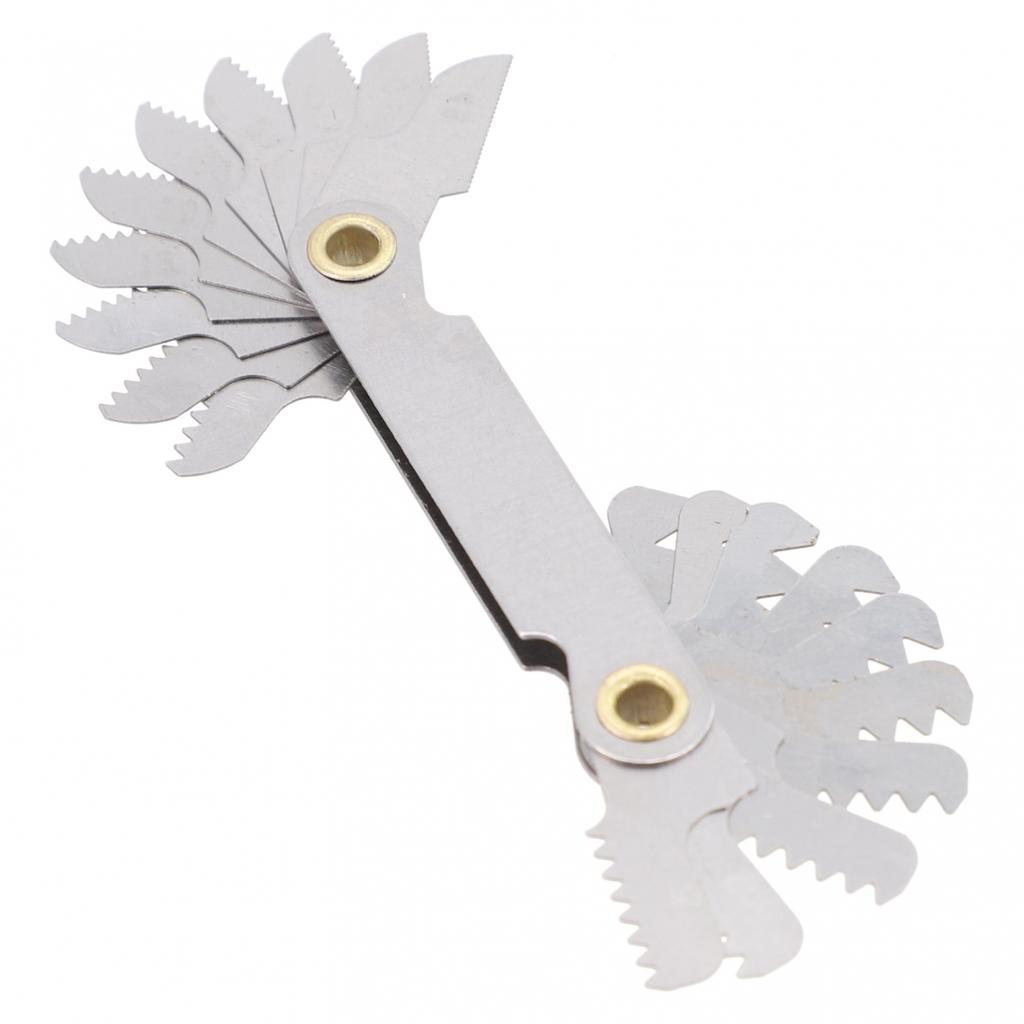 Thread Measuring Gauge Pitch Steel Thread Tool 1 Pc