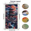 Large Size Diamond Painting Moon Attic Lantern Landscape Diy Full Square Round Drill Rhinestone Embroidery Mosaic Cross Stitch Kits Wall Decor