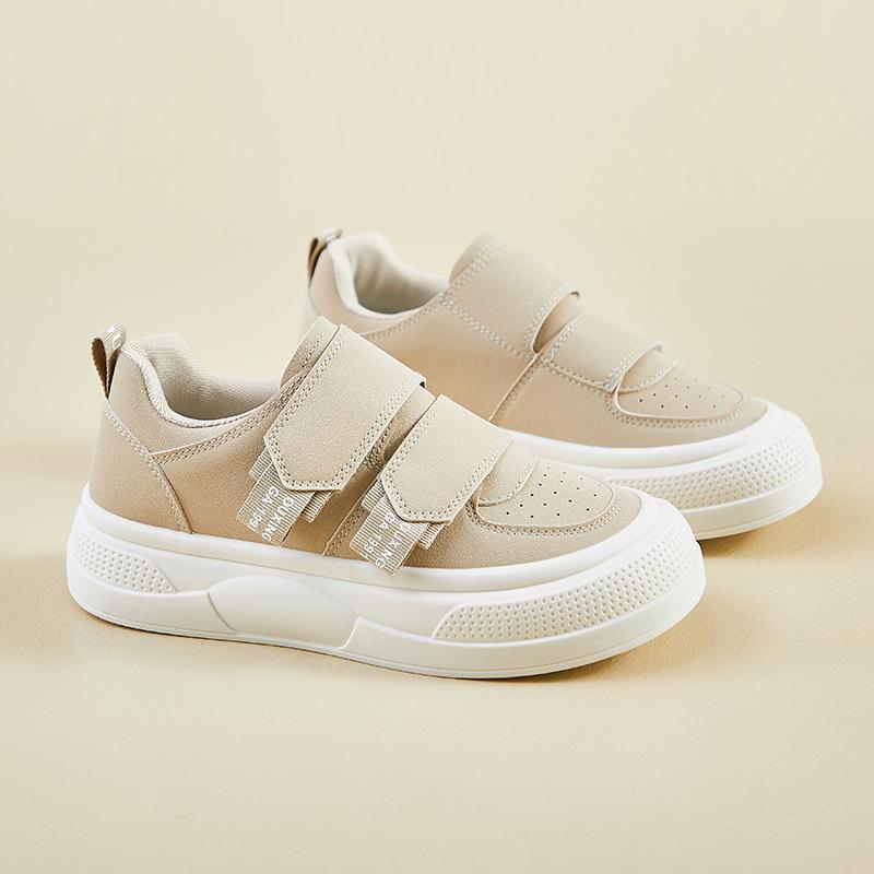 Fashion 2025 Spring New Velcro Womens Shoes Korean Version ins Female Students Platform Heightening Casual Shoes Zapatos Para Mujeres
