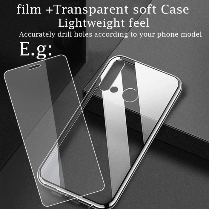 Pouzdro - Průhledné - Galaxy A22 5G - Měkké TPU - Ochrana obrazovky - Průhledné