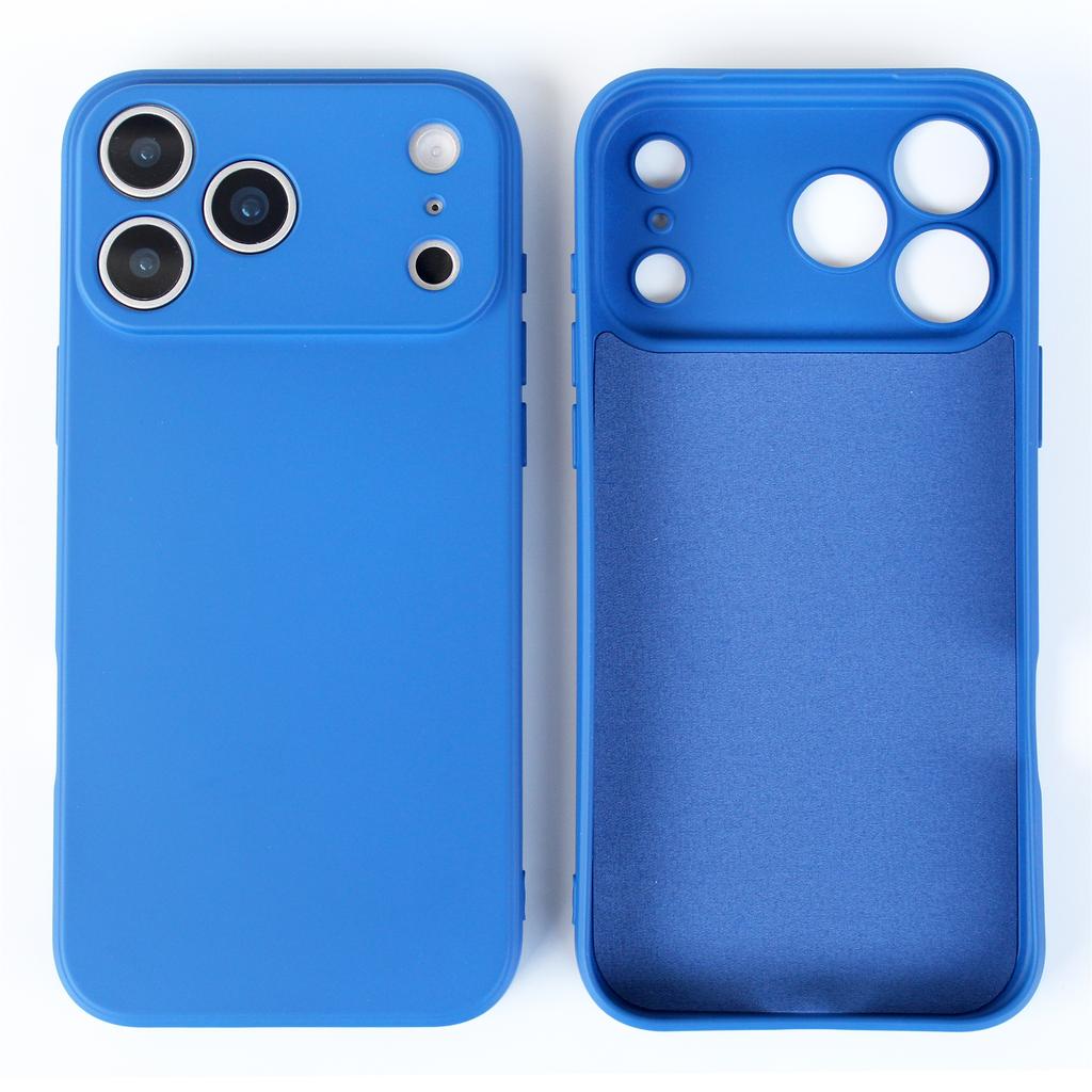 For iPhone 17 Pro Max 17 Pro 17 Air silicone Back cover lens Protection Cover Shockproof Soft Simple Solid Color Phone Case