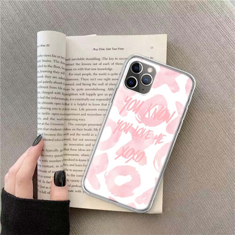 Gossip Girl Phone For Apple Iphone 12 13 Mini 15 Pro Max 11 Pro 14 Plus 16 Pro Max 16E Case Shell Cover Clear TPU Protective Fu