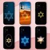 David Jewish Star Symbol Phone Case For Samsung S24,S21,S22,S23,S30,Ultra,S20,Plus,Fe,Lite,Note,10,9,5G Black Soft Shell