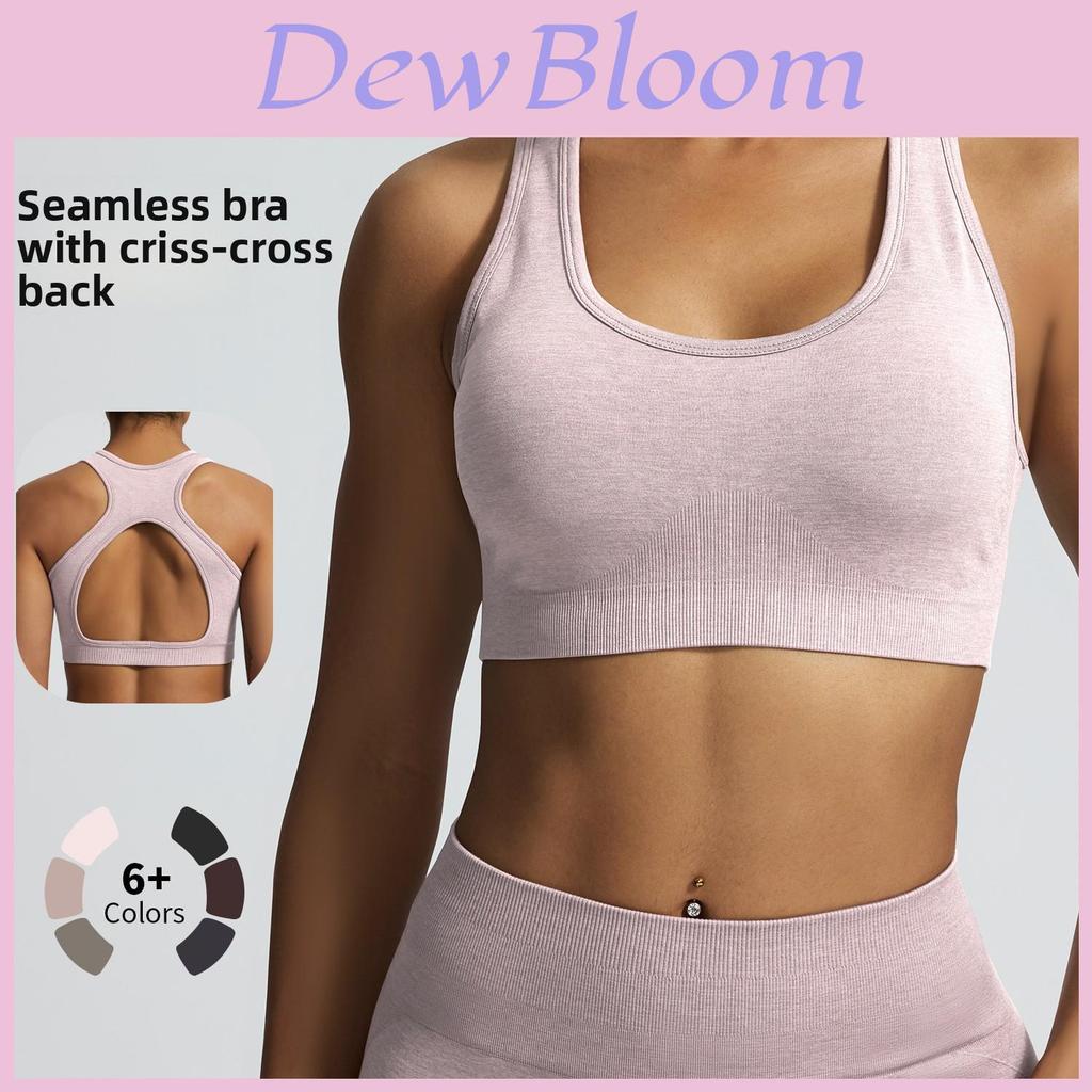 Yoga Vest Sports Bra With Seamless Design For Running And Fitness Enthusiasts