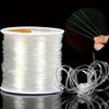 Strong Elastic Beading Cords - 3937in Plastic DIY String for Necklaces & Bracelets, Durable & Easy Use.