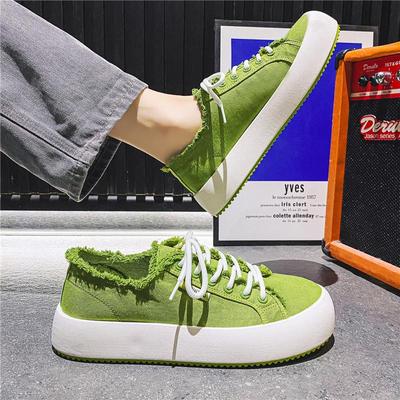 Spring New Men's Shoes Korean Version Harajuku Trendy Shoes Student Casual Shoes Canvas Shoes Men's Board Shoes
