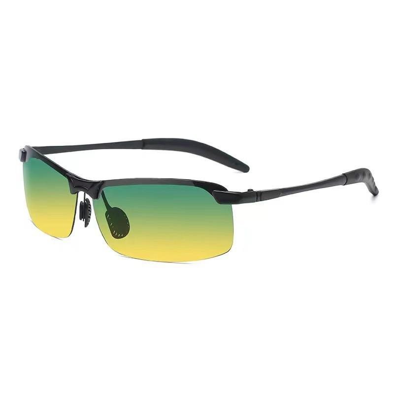 Men's 3043 Color-Changing Polarized Sunglasses - Day & Night Vision for Driving & Fishing