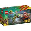 LEGO Jurassic World Dilophosaurus Attack Building Toy for Kids Ages 6-9, Educational Gift, 76958
