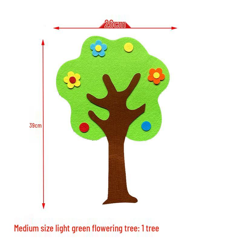 3D Non-woven Wall Stickers for Kindergarten Classroom Decoration