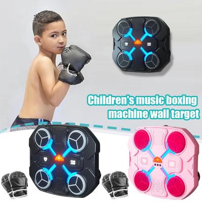 Children's Music Boxing Machine Boxing Training Punching Equipment Bluetooth Boxing Machine Wall Target For Kids Adul Q2m9