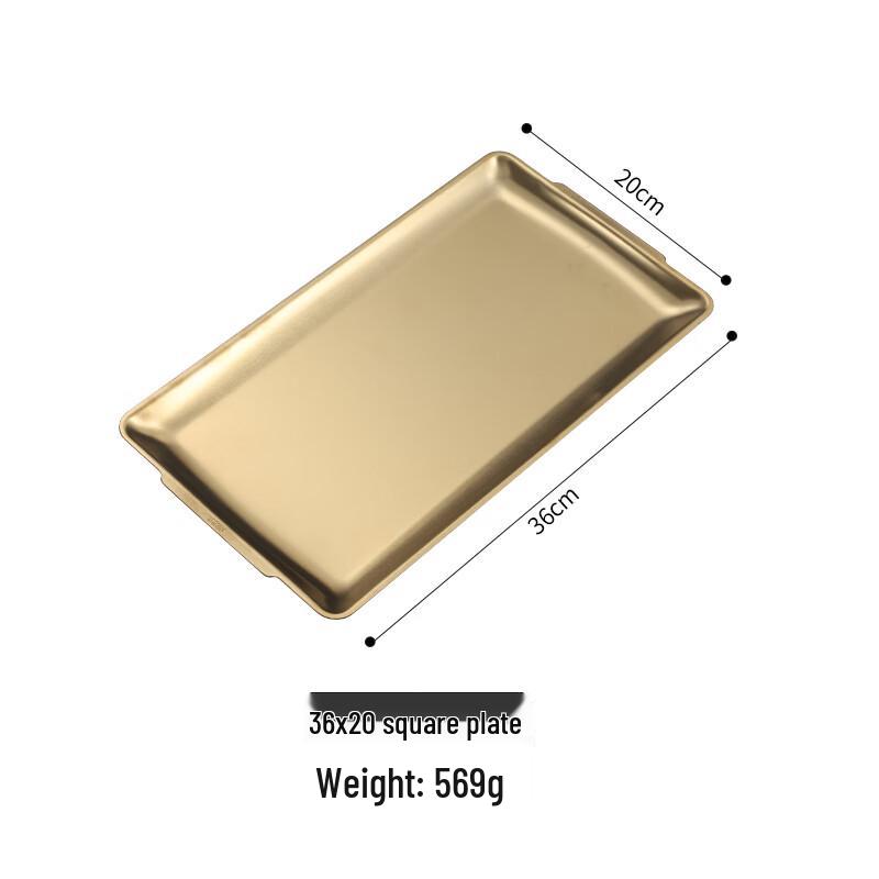 Jing Yu Heng 304 Stainless Steel Rectangular Serving Trays