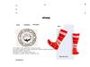 Christmas Stocking Cartoon Mid-Calf Socks: Absorbent, Breathable Cotton Socks for Men & Women – Thickened Terry Trendy Design.
