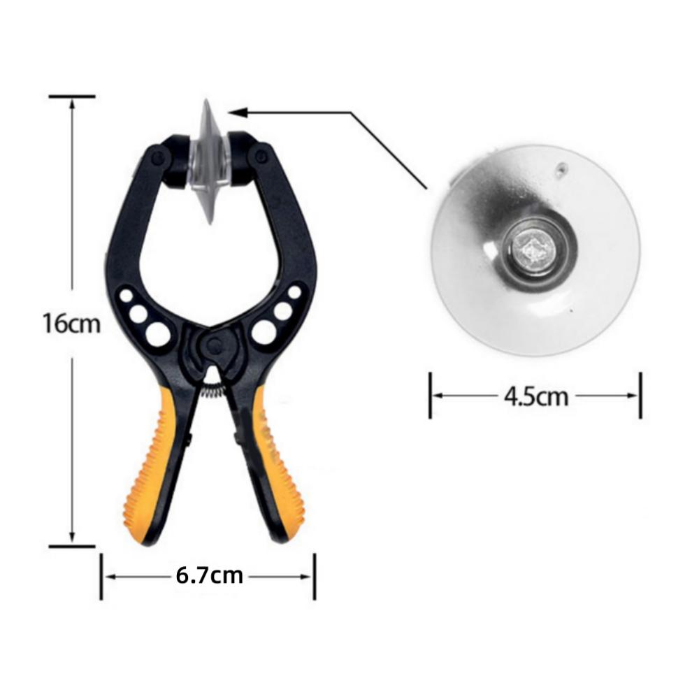 Mobile Phone LCD Screen Suction Cup Opener Plastic Handle Heavy Duty Professional Repair Tool Kit