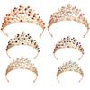Bridal Crown Baroque Retro Wedding Crown Queen Birthday Hair Updo