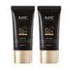 AHC Masters Aqua Rich Sun Cream SPF50+ PA++++ Hydrating & Broad-Spectrum Sunscreen 30ml × 2