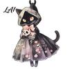 Cute Halloween Pumpkin Cat Sign Witch Wooden Hanging Ornament Decorative Pendant Black Window Ornament Holiday Party Favors for Tree And Decor