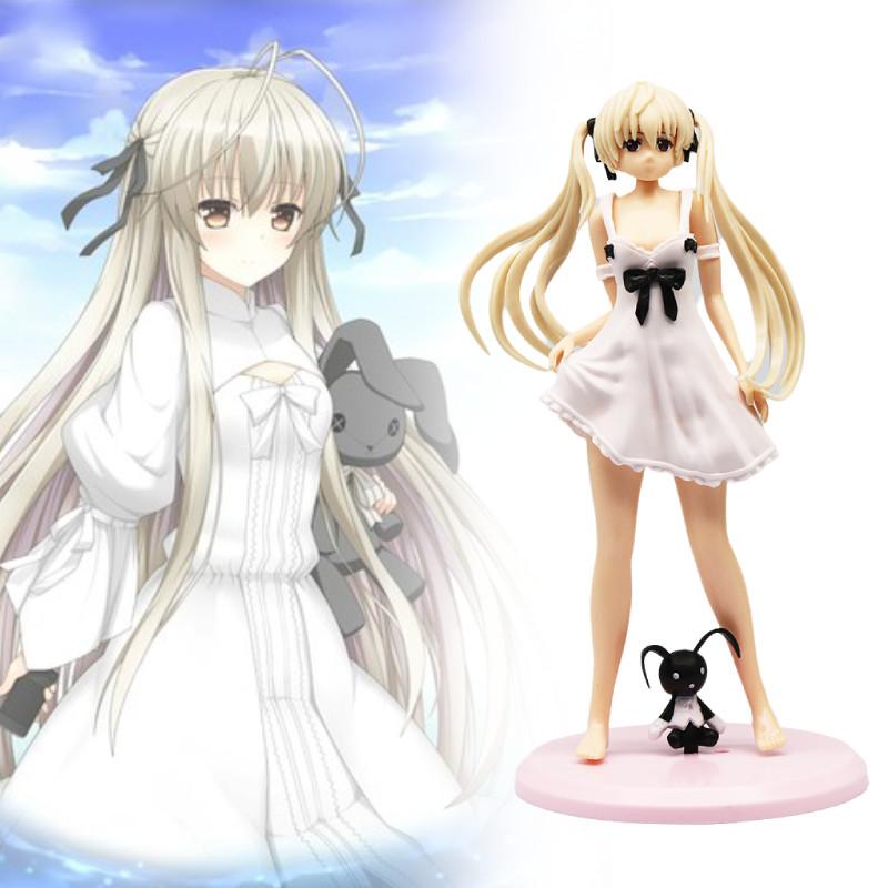 Charming 23cm Yuzuzuki Haruka Pvc Figure Remarkable Beautiful Girl Anime Model Decor