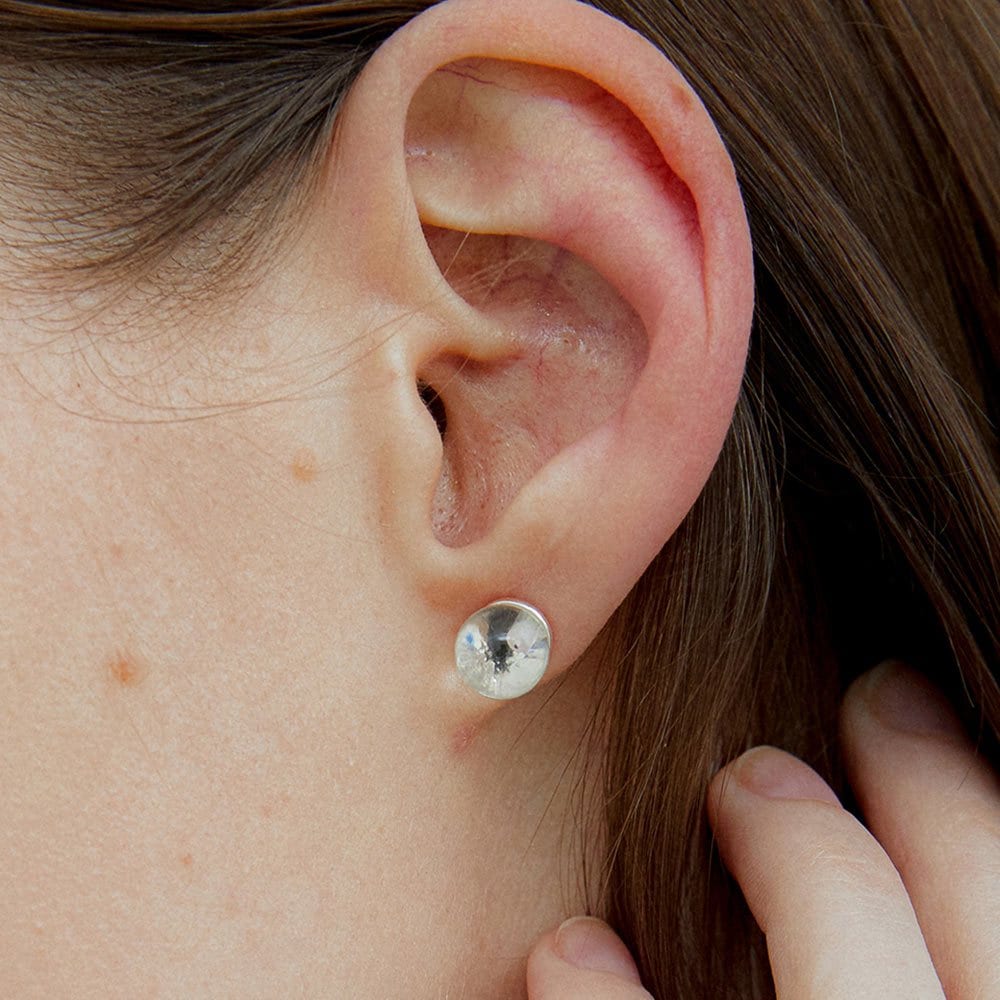 Bubble Post Mini Earring