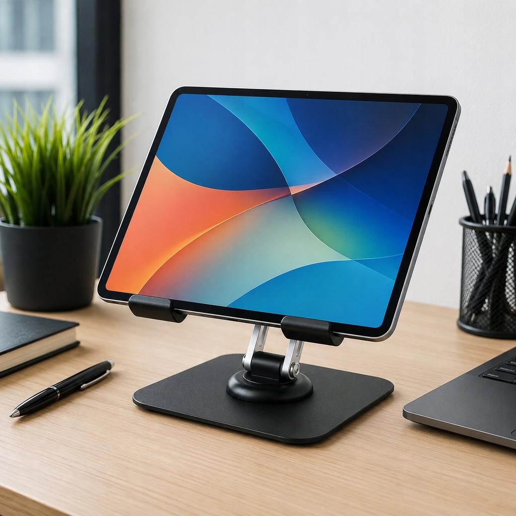 [PACZA] Tablet stand, holder, t-ballet stand, smartphone, swivel O279