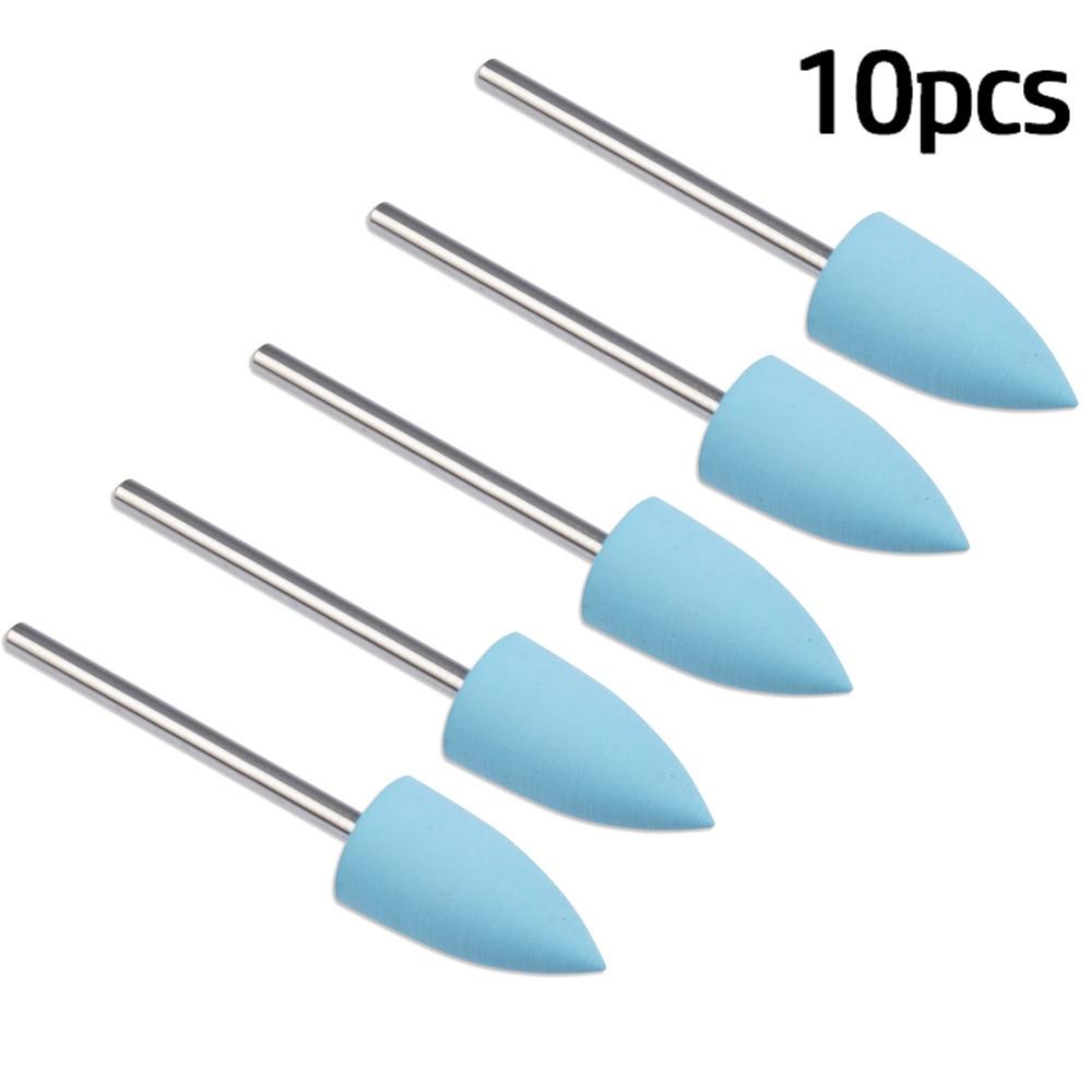 Cutter For Manicure Rubber  BuSilicone Ceramic Millingrr Nail Art Cutter Polishing Buffer Files Electric Machine Drill Bit