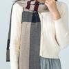 Hengyuanxiang Men's Autumn/Winter Wool Blend Plaid Scarf