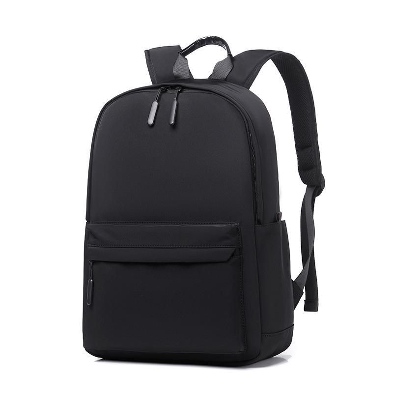 14-Inch Large Capacity Backpack for Men and Women, Customizable LOGO, Korean Style Schoolbag for Middle School Students