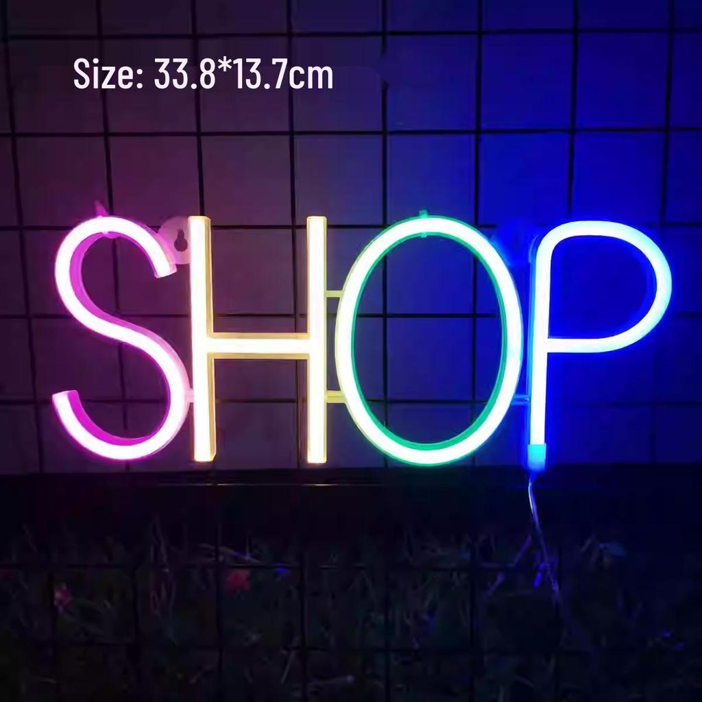 LED Neon Butterfly & Planet Wall Light - Decorative E-sports, Bar, and Photo Prop Night Light