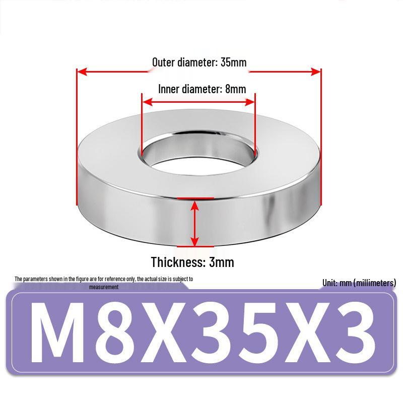 Precision CNC Machined 304 Stainless Steel Heavy-Duty Flat Washer