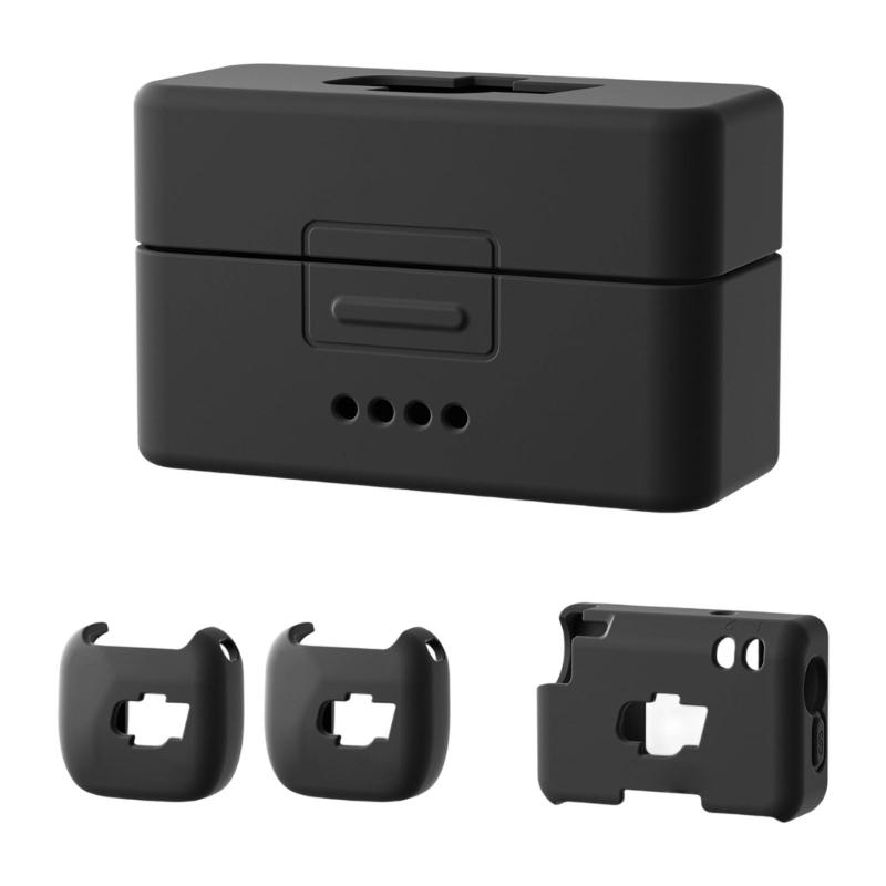 Lightweight Dustproof Silicone Protector Replacement for Mic Mini Charging Case Transmitter Receiver Protective Cover