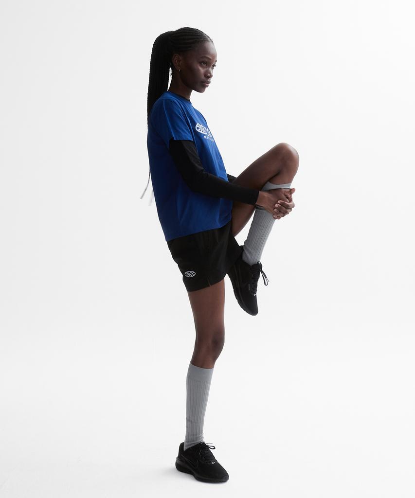 Minasu Venode Three Track Logo Active Tshirts_Blue (Basic Fit)