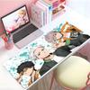 Cool Exciting Anime WWind BBreaker Mouse Pad Large Thick Desk Pad Stitched Edges Gaming Mouse Mat For Pc