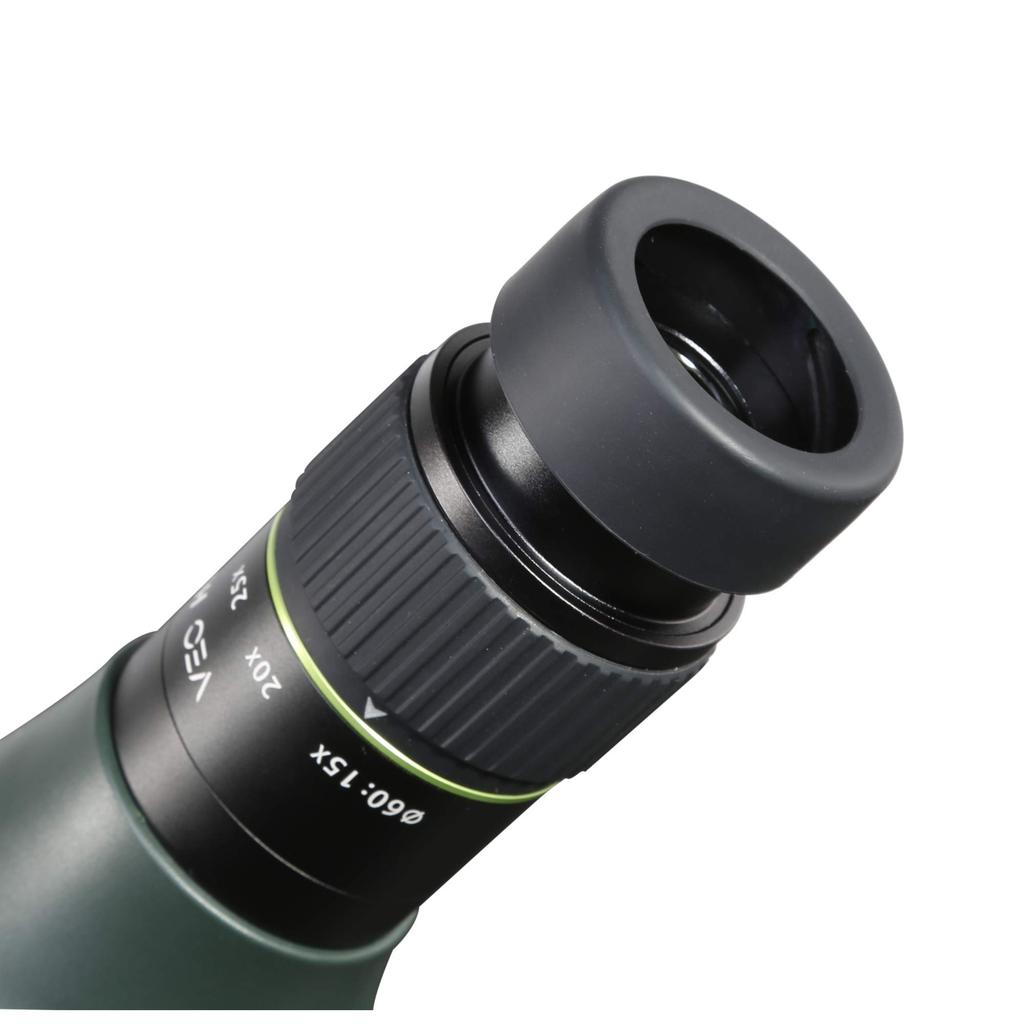 VANGUARD VEO HD 80A Angled Eyepiece Spotting Scope with ED Glass, 20-60x80mm, Waterproof/Anti-Fog