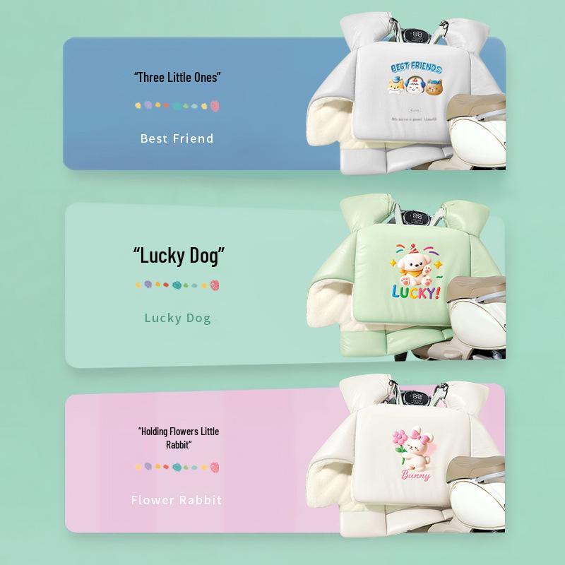 Winter Windproof Sharkskin Cape for Electric Vehicles – Thick, Waterproof, and Insulated Motorcycle Cover