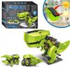 Enhanced 13-in-1 DIY Solar-Powered Robot Car Kit