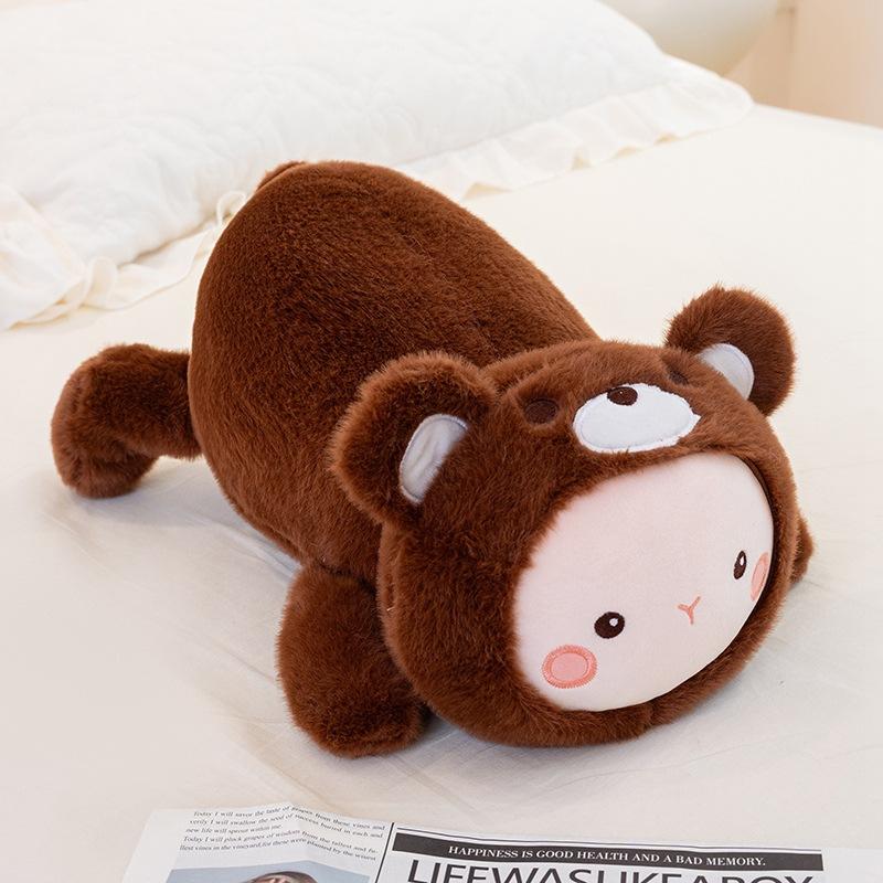 Cute Cute Cute Bear Doll Plush Toy Hug Bear Doll Children Soothing Rag Doll Birthday Gift