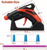 Rechargeable Cordless Mini Hot Melt Glue Gun Kit with 30 Glue Sticks Fast Preheating For Crafting DIY Repair Glue Gun Tools