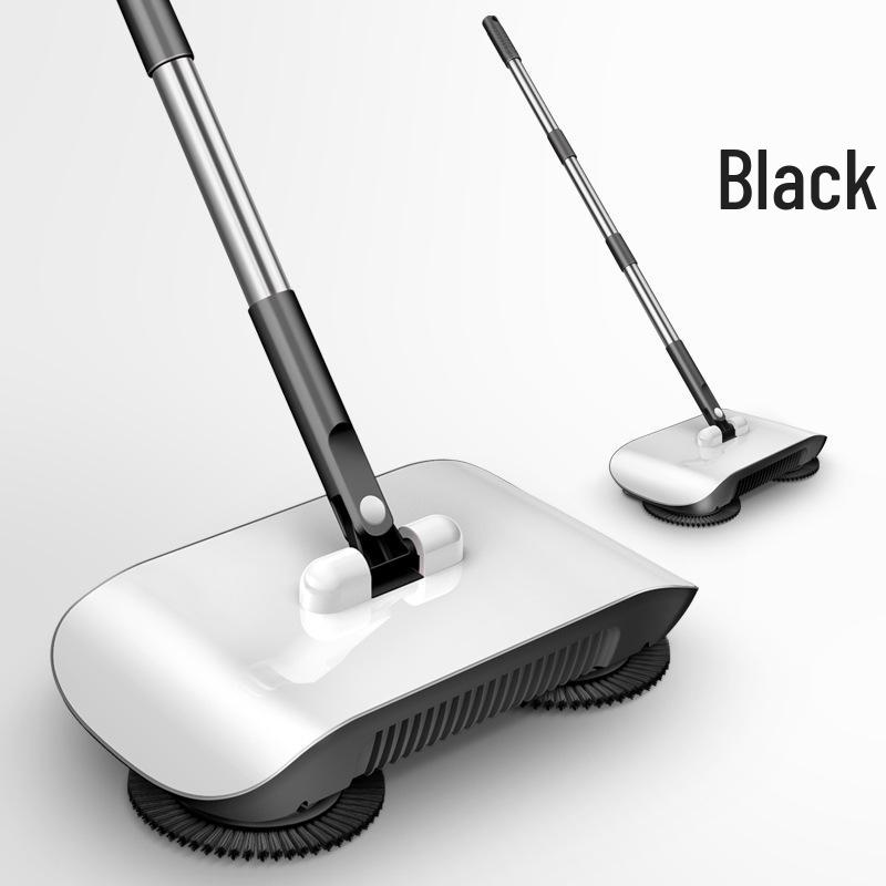 Douyin Viral Push Sweeper: All-in-One Broom & Dustpan Set