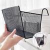 Space Saving Sundries Storage Basket Heavy-Duty Metal Organizer Bedside Organizer  Dormitory Use