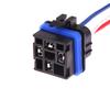 1 Set Car Relay With Socket Dc 12/24V 40A 4/5Pin Amp Waterproof Relay Harness Tinned Copper Wires 5-Pin Spdt For Boat Auto Fan