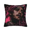 Lil Peep Pillowcase Soft Polyester Cushion Cover Decorative Throw Pillow Case Cover Chair Square 45X45cm