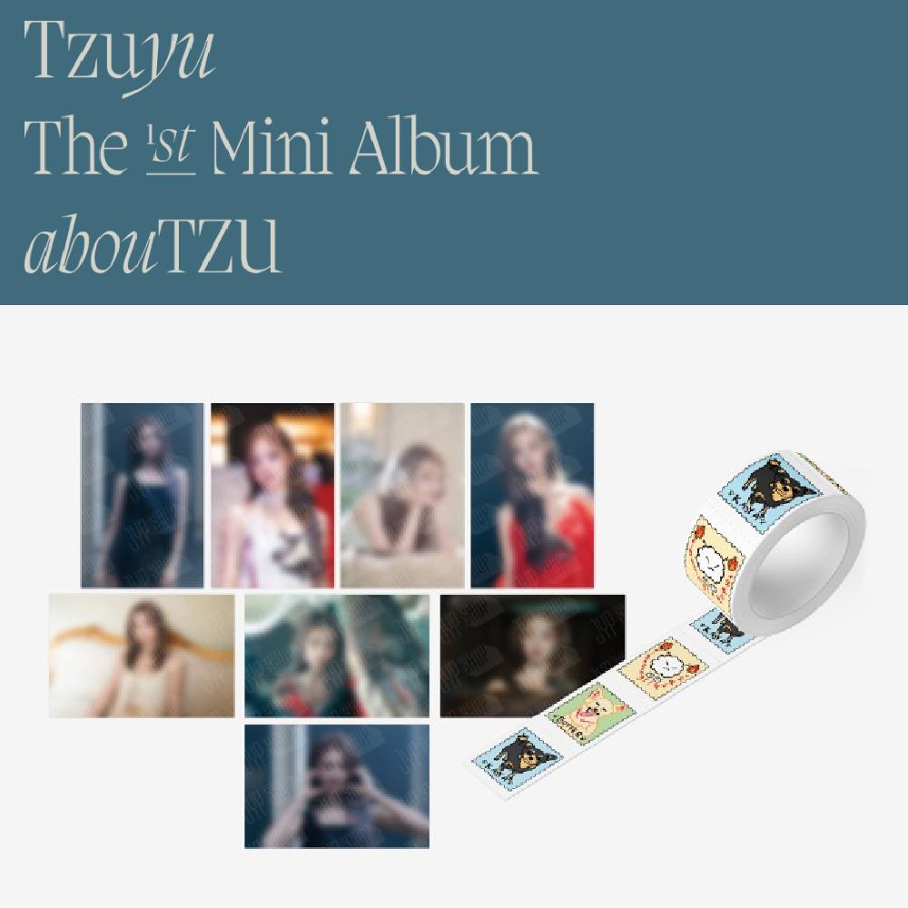 

Предварительный заказ TZUYU The 1st Mini Album aboTZU Postcard & Masking Tape Set