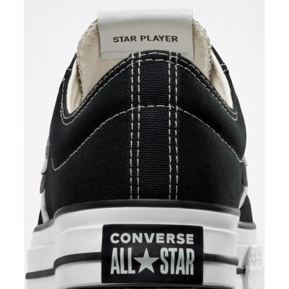 Converse Star Player 76 Premium Canvas Black A01607c