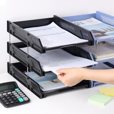 Storage Rack A4 File Storage Tray Desktop Organizer Multi-layer File Tray  Documents
